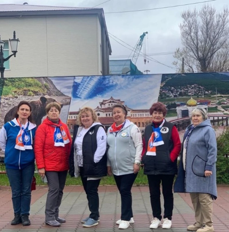 В Невельске состоялась дружеская встреча серебряных добровольцев