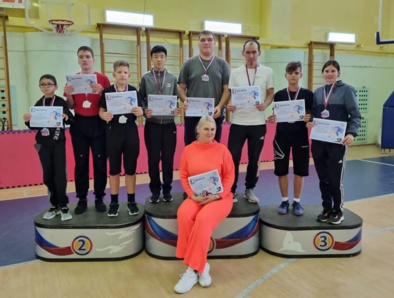 В Невельске прошла товарищеская встреча по бочче