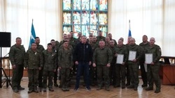 Валерий Лимаренко встретился с сахалинскими воинами в донецком Шахтерске