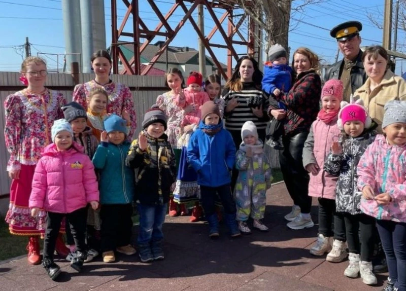 Дети присоединились к акции "Сад памяти"