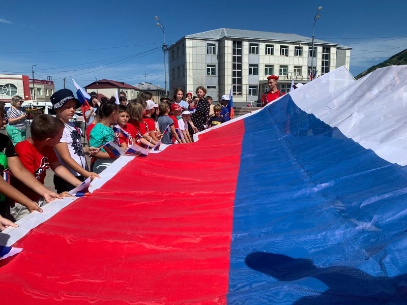 В Невельском районе отметили День флага