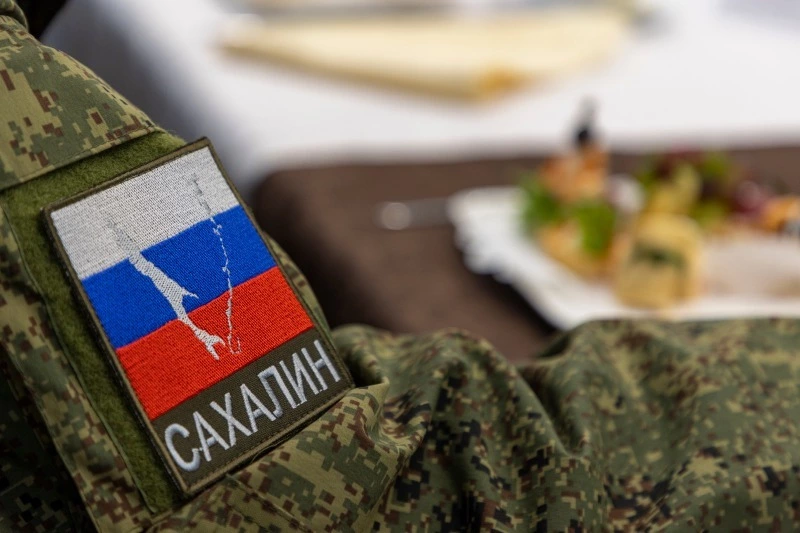 Валерий Лимаренко встретился с прибывшими в отпуск мобилизованными сахалинцами 