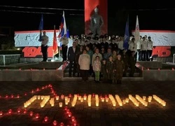 В Невельске состоялась акция «Свеча памяти» в честь окончания Второй мировой войны