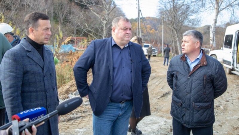 Рабочий визит в Невельск первого заместителя губернатора Сахалинской области Сергея Байдакова