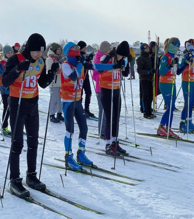 В с. Троицкое прошли Муниципальные соревнования по лыжным гонкам 
