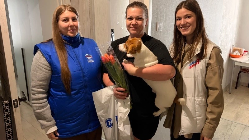 С наступающим Международным женским днём поздравили жён, матерей и вдов участников СВО