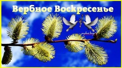 Красивые картинки и открытки с Вербным воскресеньем 2024 