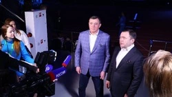 На Сахалине торжественно открыли легкоатлетический манеж