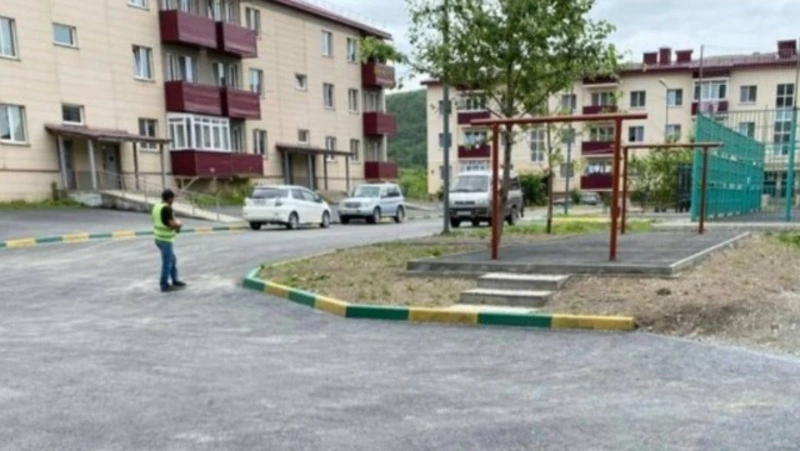 Более 30 дворов в Сахалинской области благоустроят в рамках федерального  проекта
