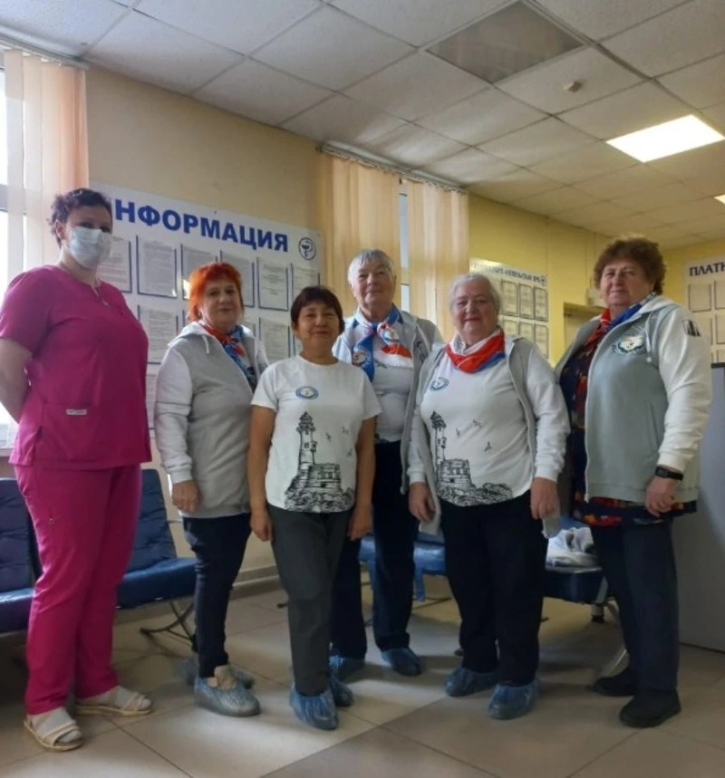 "Серебряные волонтеры" приняли участие в проведении "Женского дня здоровья"
